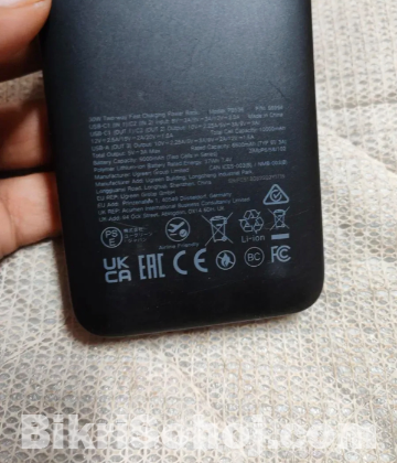 Ugreen Power Bank 10000mah, 30w Fast Charging